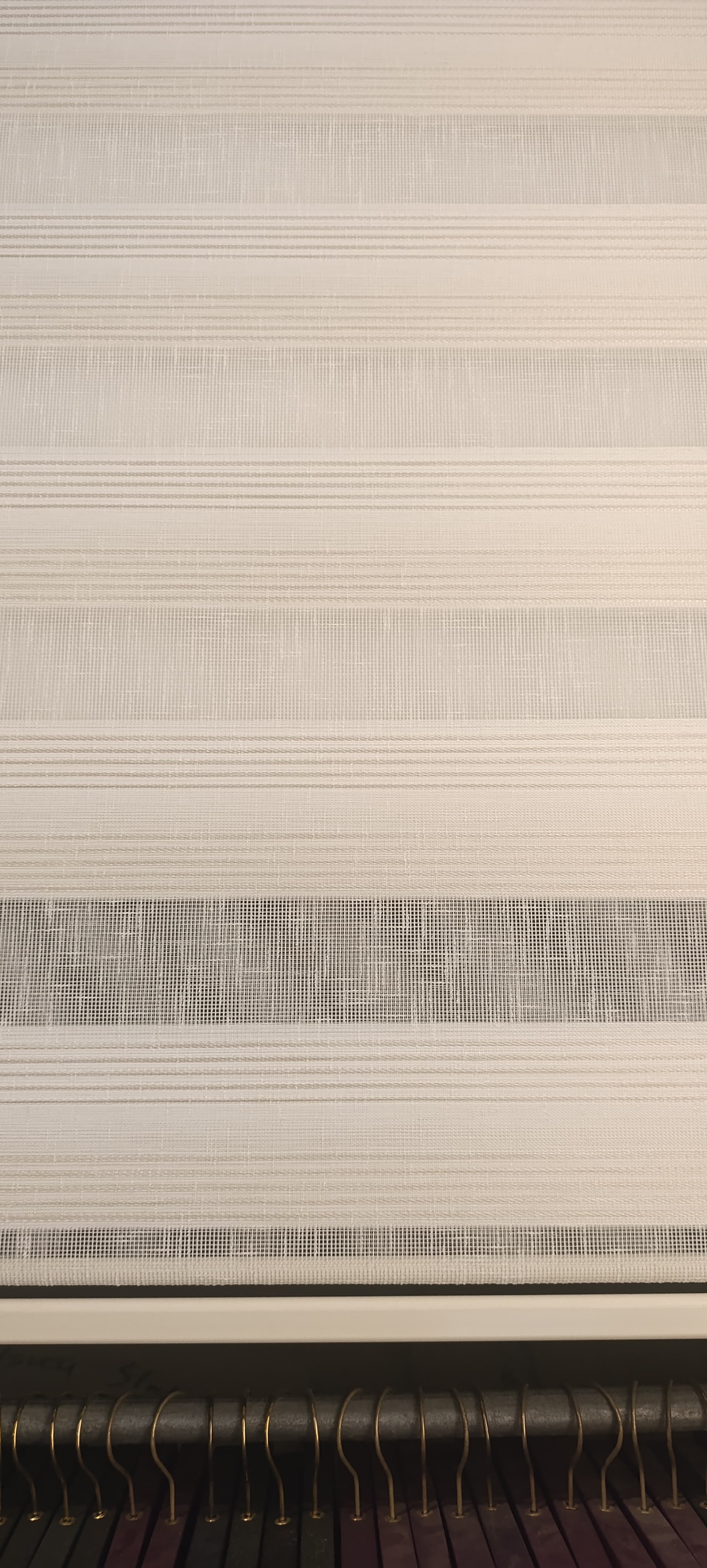 Pileli Keten Zebra Perde